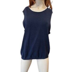 Carroll Reed Above Average black tank vest sweater size 1X